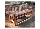 Sequoia Glider rocker bench