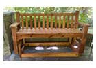 Sequoia Glider rocker bench